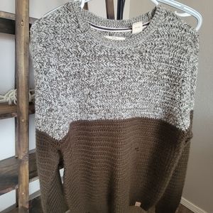 Weatherproof, M size, gray and green rainproof sweater
